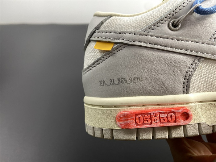 Off-White x Dunk Low ‘Lot 05 of 50’ DM1602-113