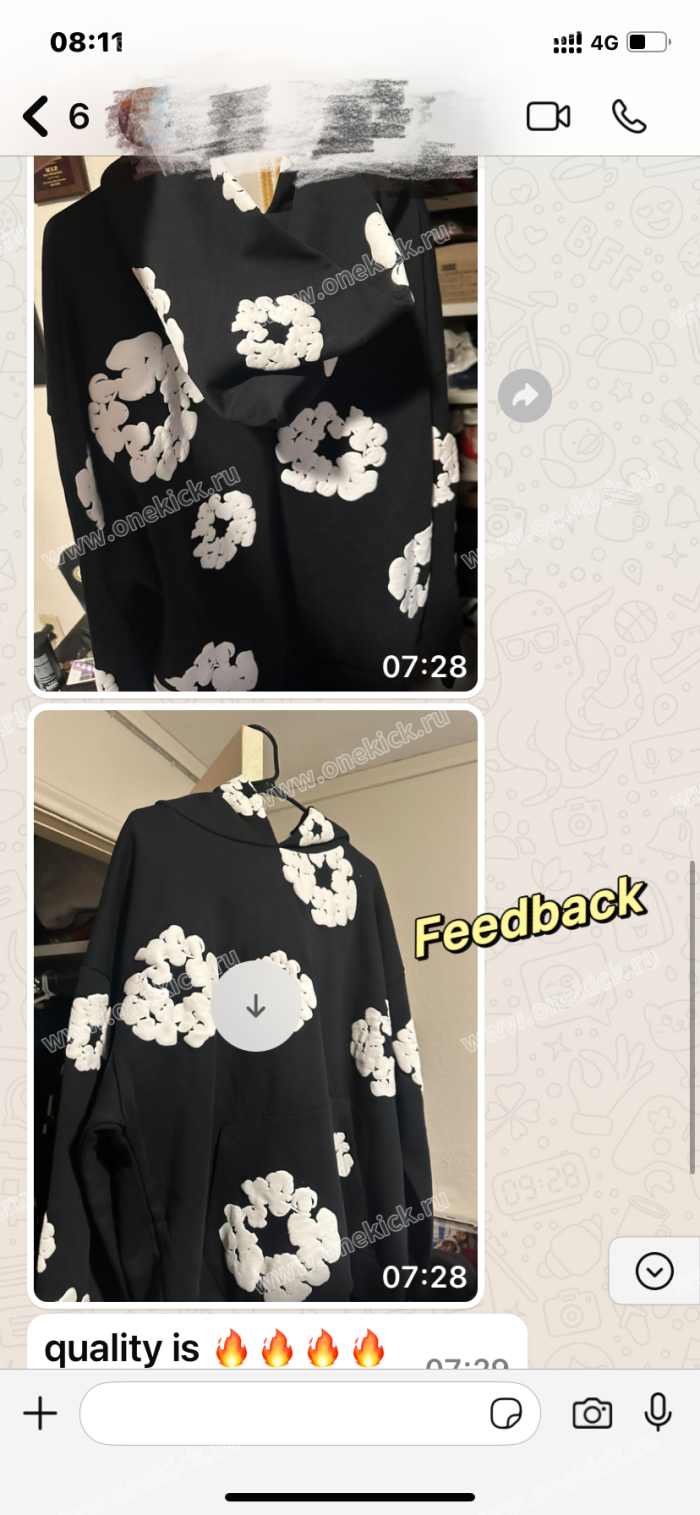 De*1m tears the cotton wreath sweatshirt
