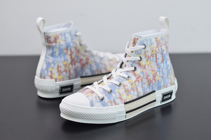 DR B23 OBLIQUE HIGH TOP SNEAKER“CD Ghosting”